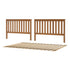 Jackpot Deluxe Slat Full/Full High Bed Ends with Full Slat Roll