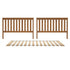 Jackpot Deluxe Slat Full/Full High Bed Ends with Full Slat Roll