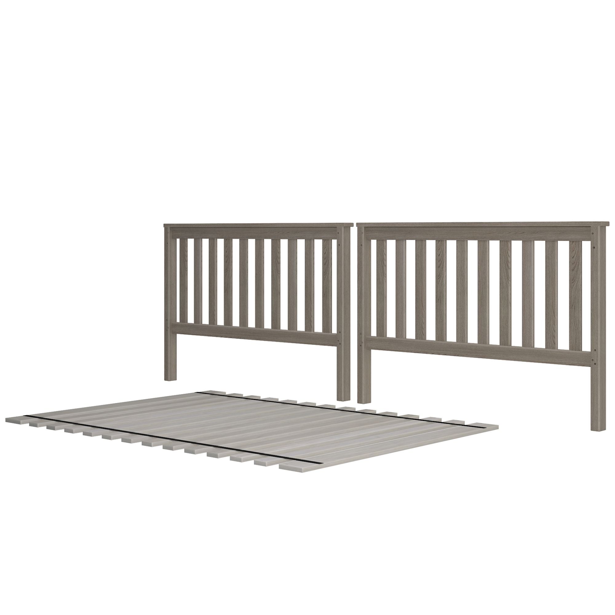 Jackpot Deluxe Slat Full over Full High Bed Ends with Full Slat Roll