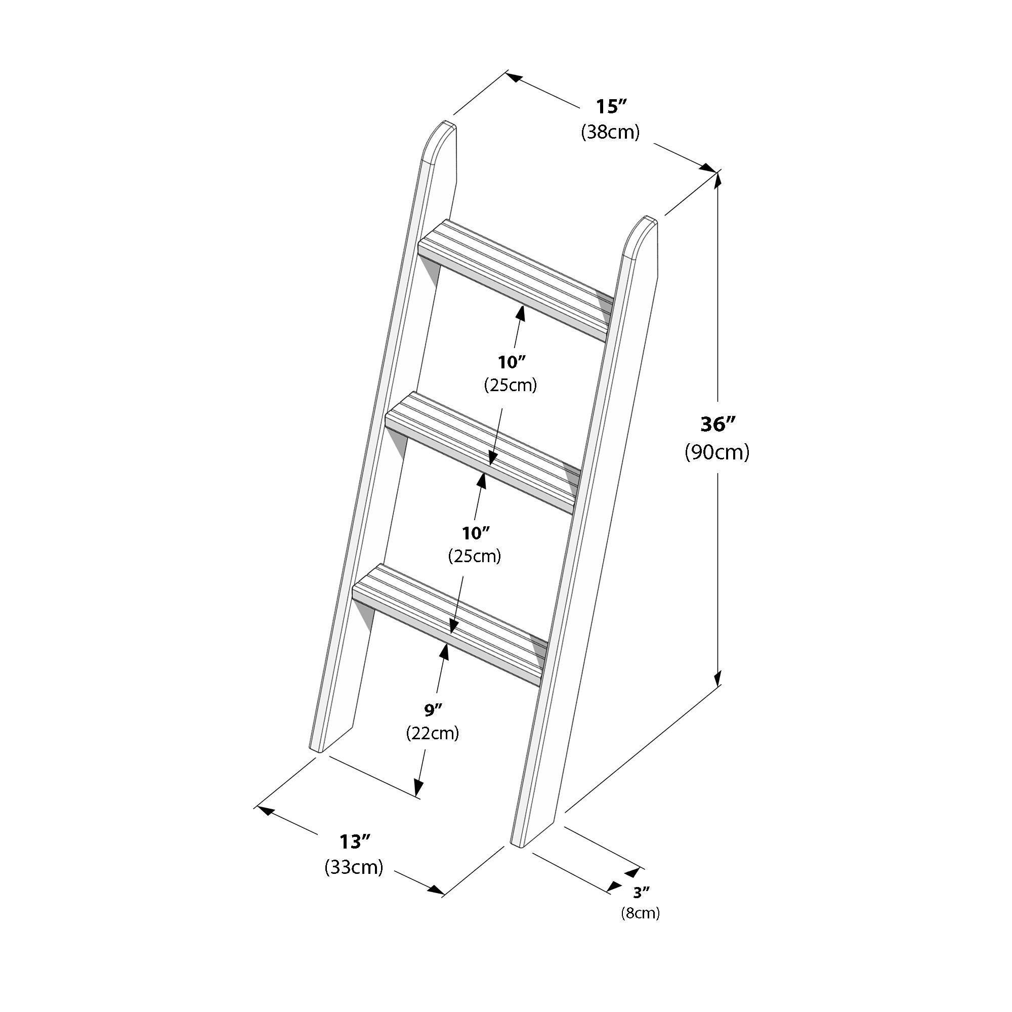 Jackpot Deluxe Low Loft Angle Ladder
