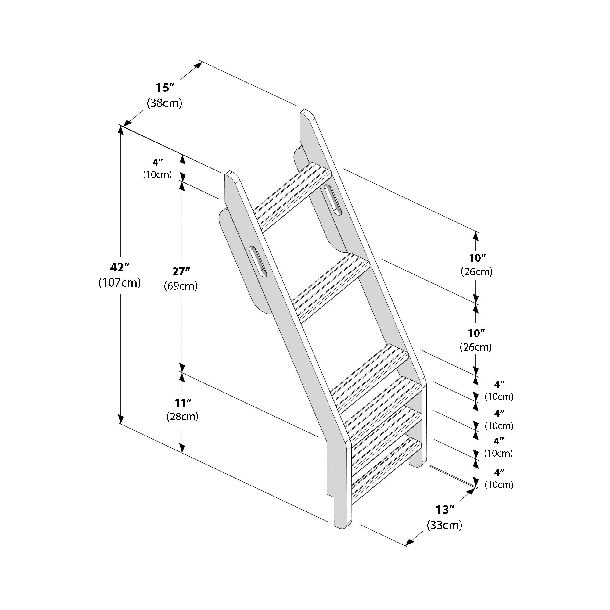 Jackpot Deluxe Twin over Full Ladder