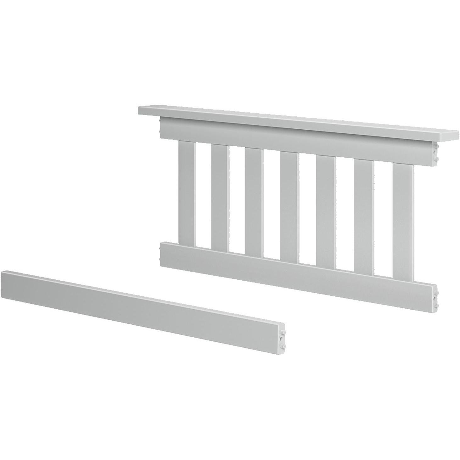 Jackpot Deluxe Twin Bed End with Short Cross Member