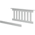 Jackpot Deluxe Twin Bed End with Short Cross Member