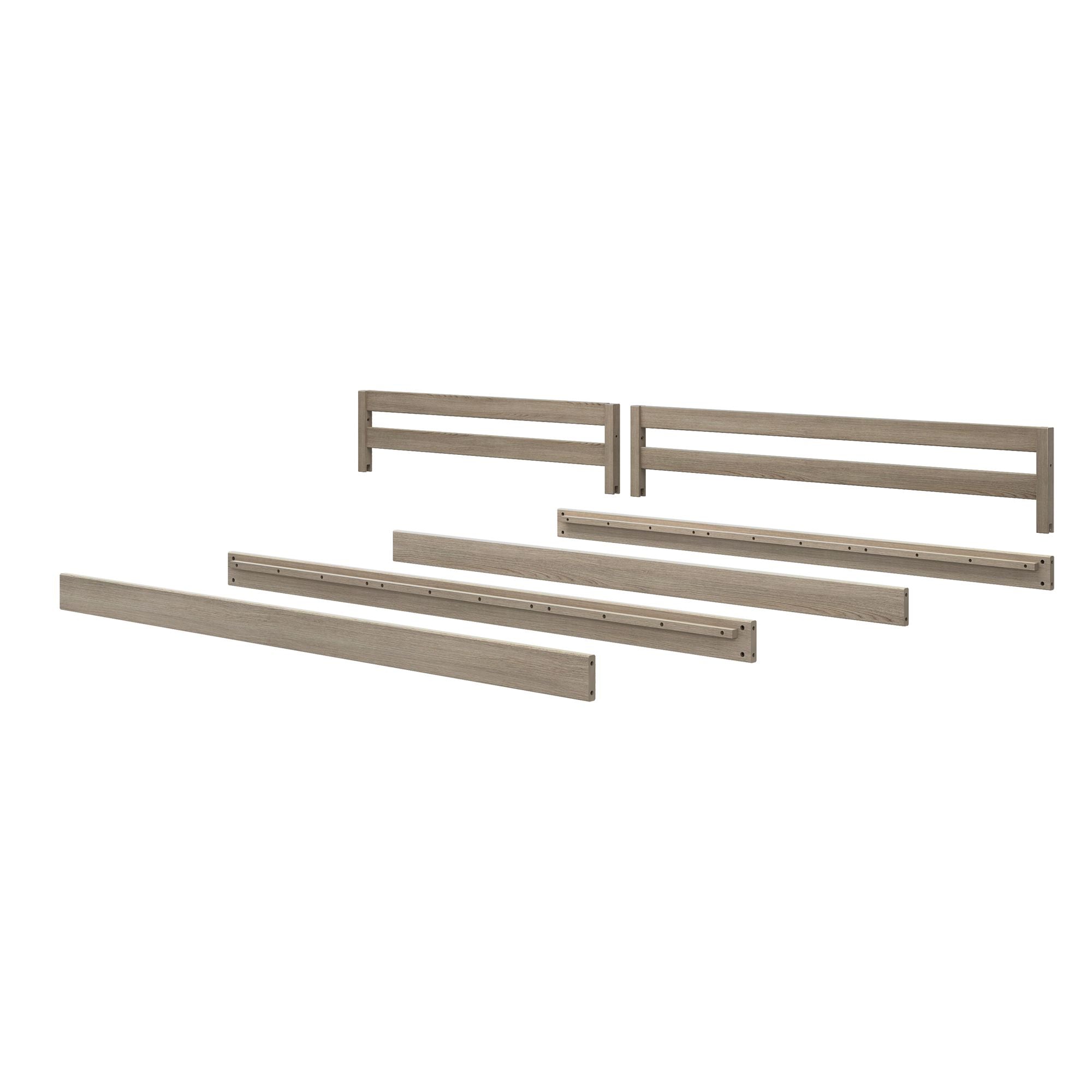 Jackpot Deluxe Twin over Twin & Twin over Full Bunk Rail Set