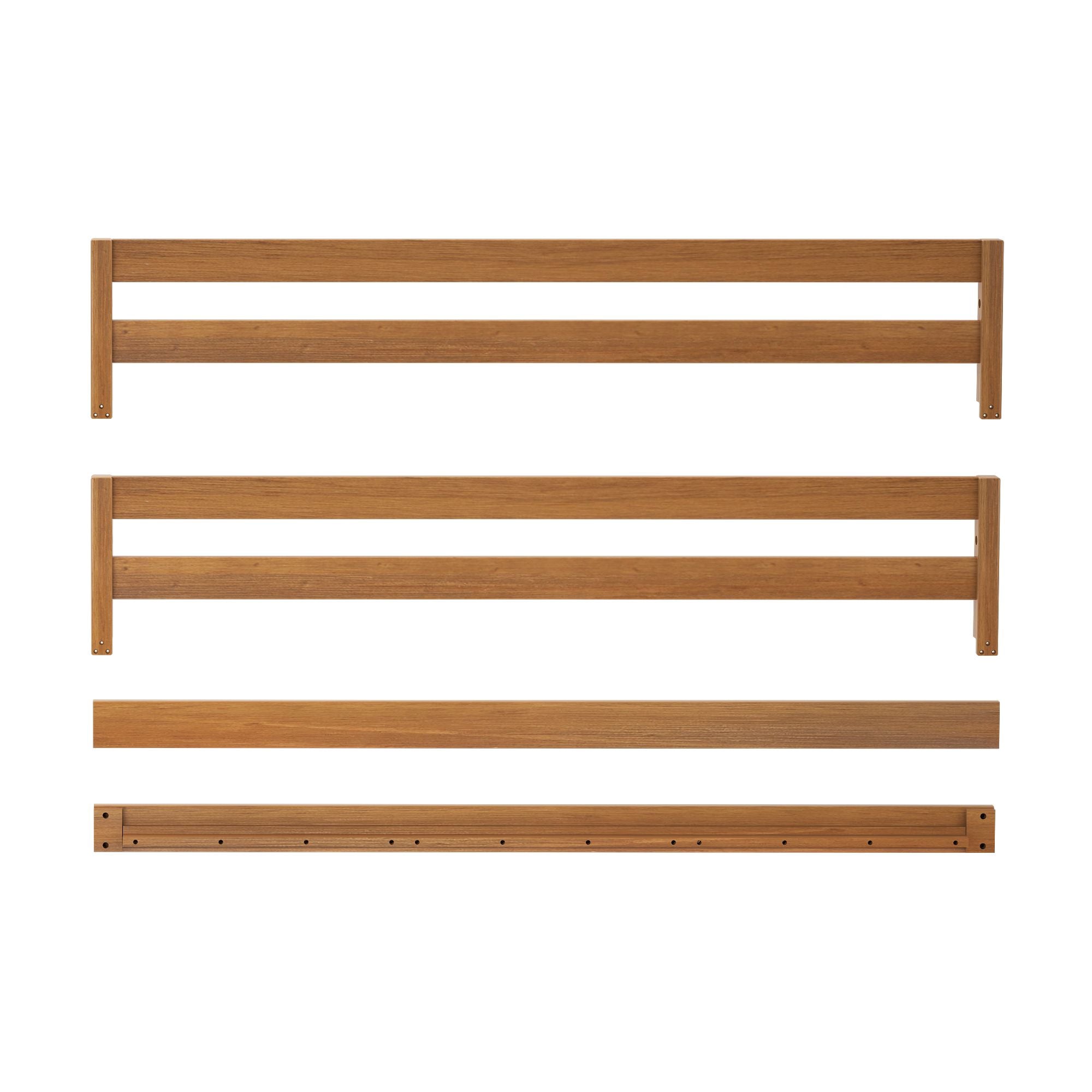 Jackpot Deluxe 2 Full Length Guard Rail Sets & 1 Bed Rail Set