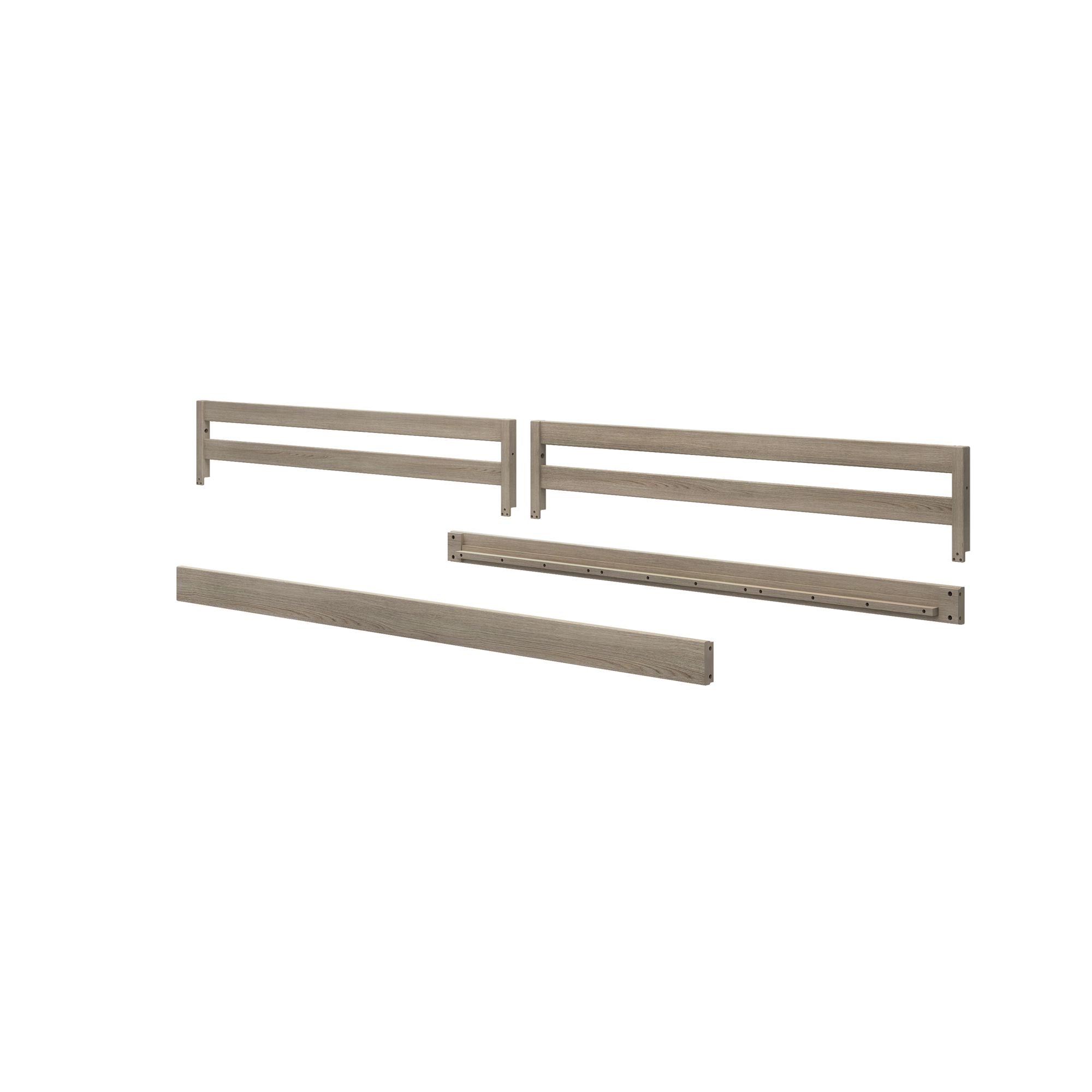 Jackpot Deluxe 2 Full Length Guard Rail Sets & 1 Bed Rail Set