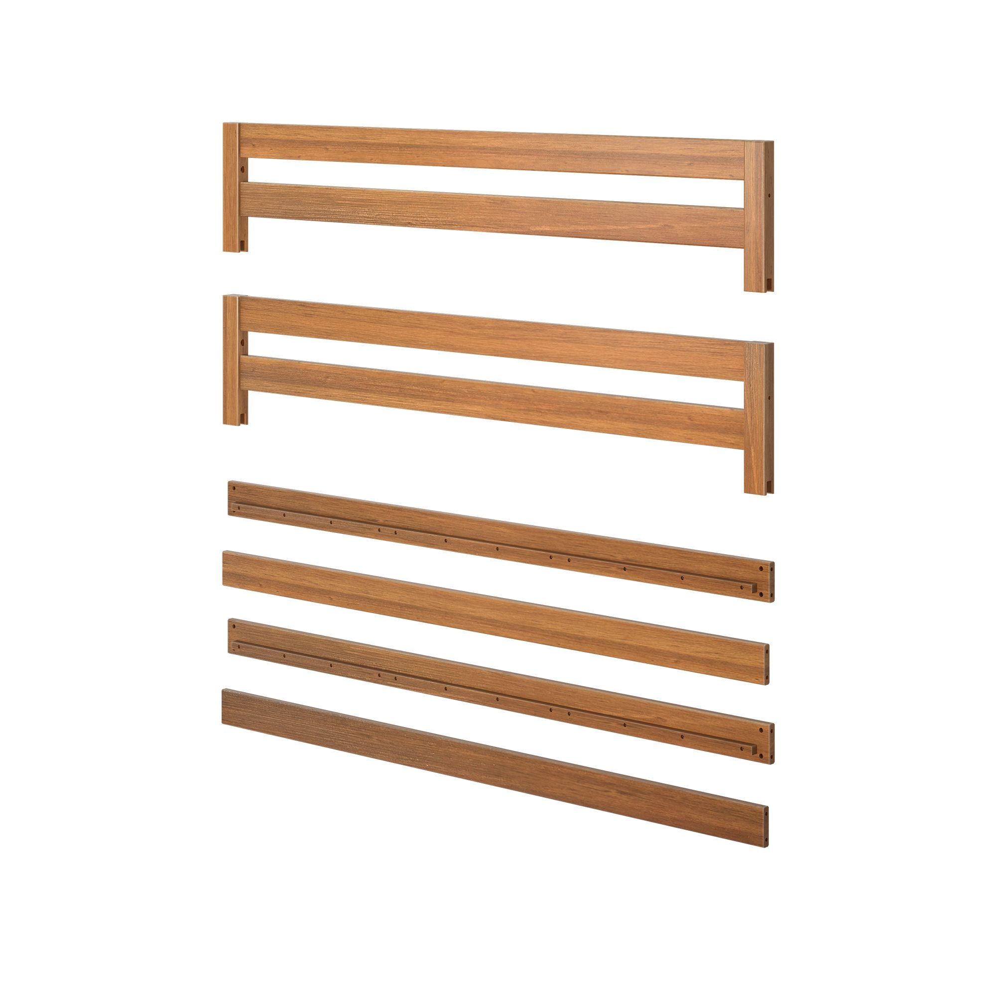 Jackpot Deluxe 2 x Bedside Rails & 2 x Full Length Safety Rails