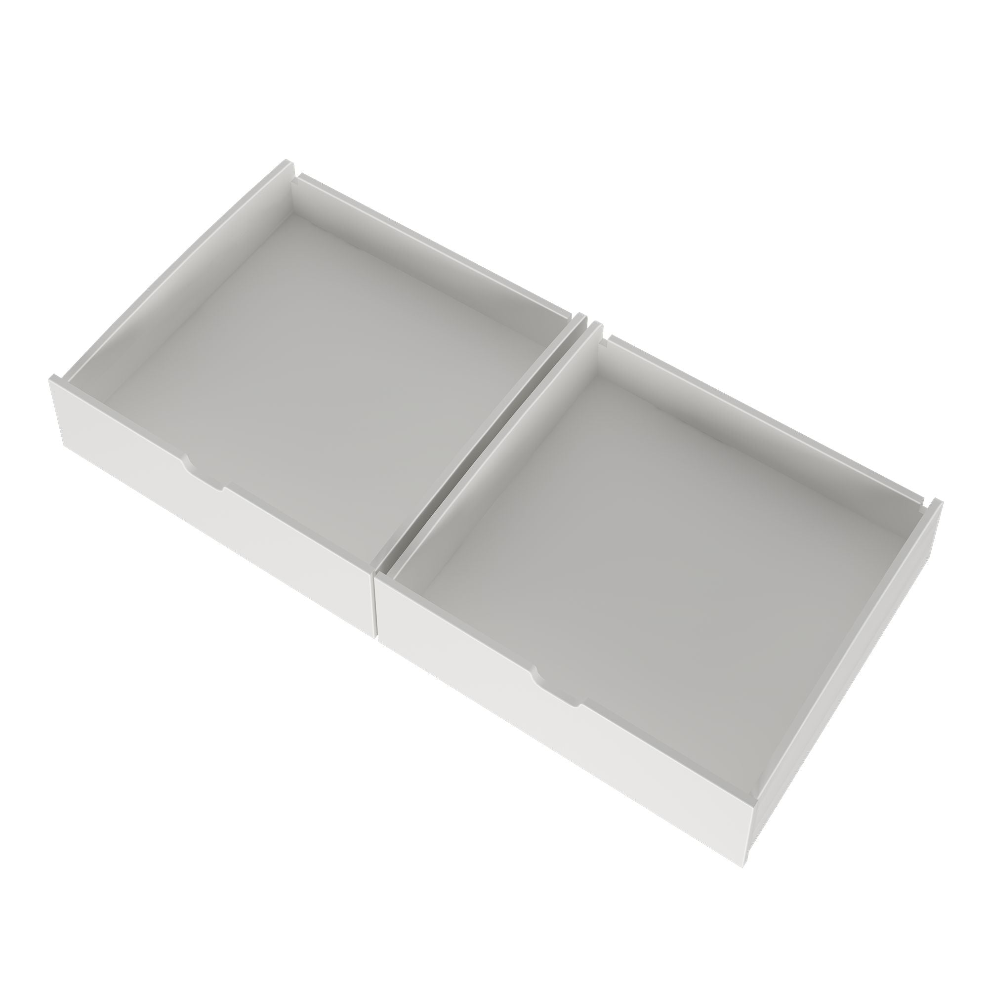 Jackpot Deluxe 2 Drawer with Center Guide Under Unit