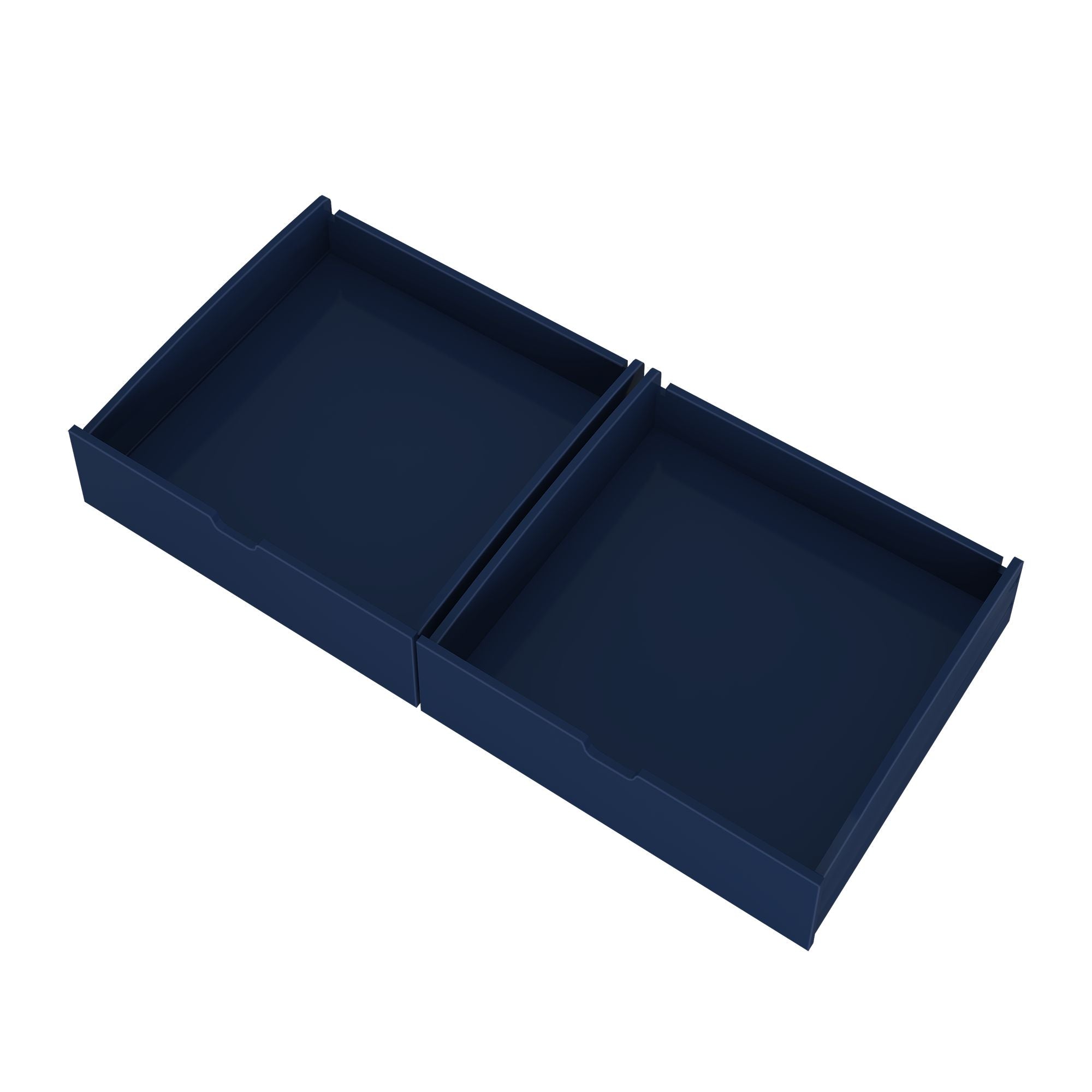 Jackpot Deluxe 2 Drawer with Center Guide Under Unit