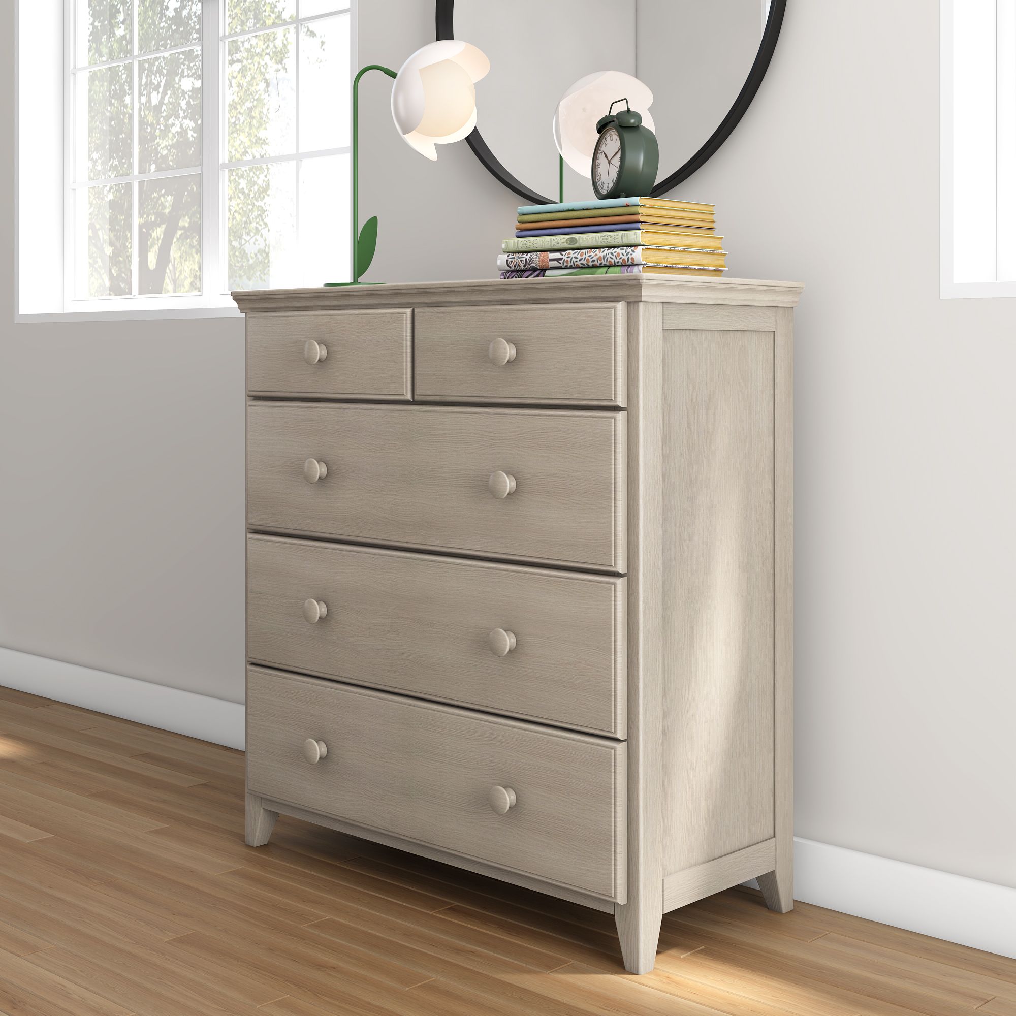 Jackpot Deluxe 2 over 3 Drawer Dresser