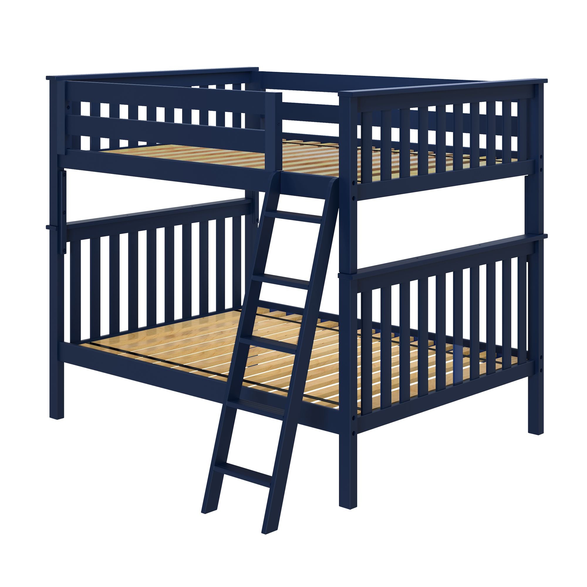 Jackpot Deluxe Cambridge 1 Full over Full Bunk with Angle Ladder