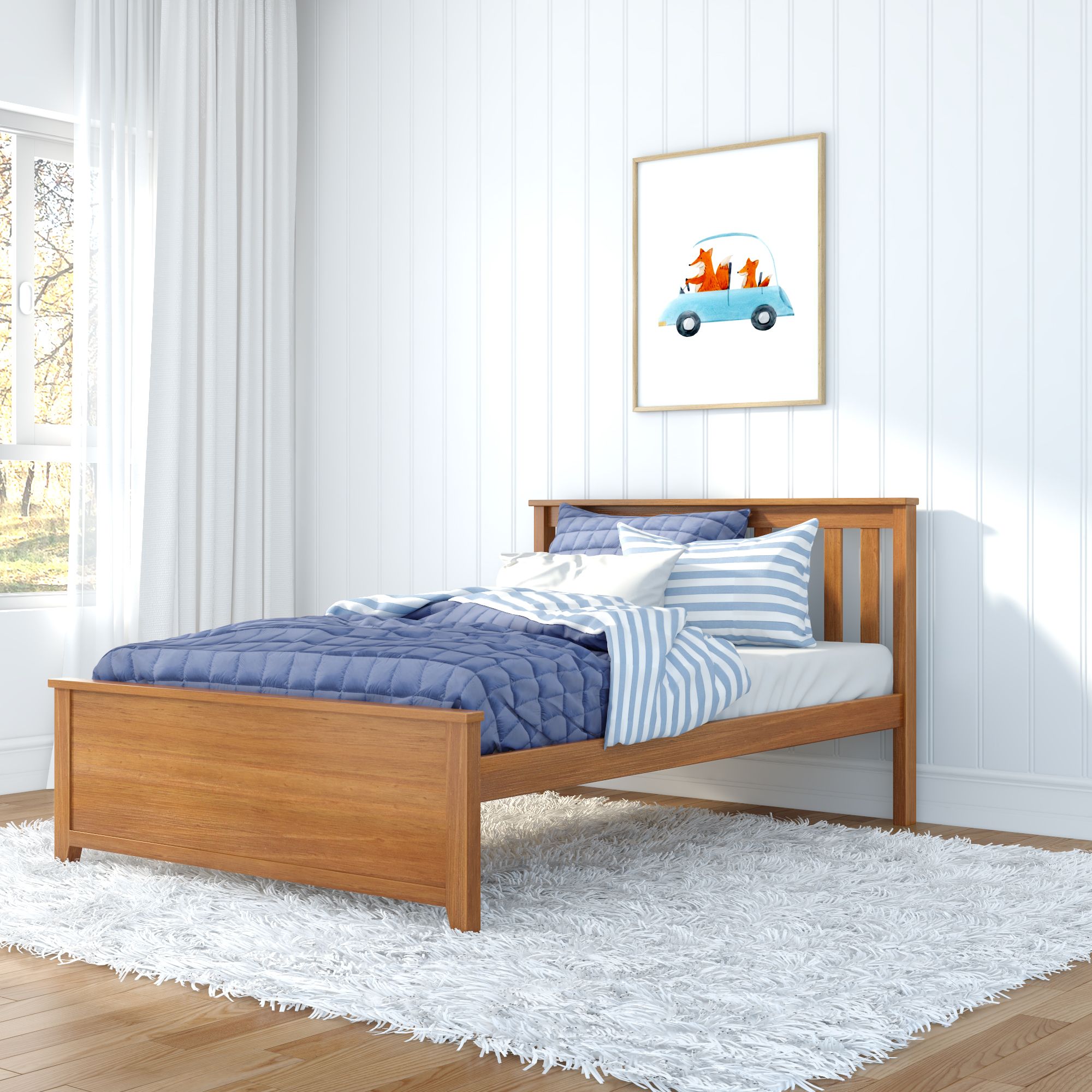 Jackpot Deluxe Dover Full Platform Bed