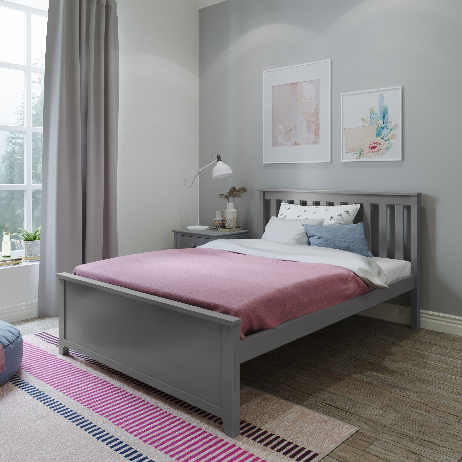 Jackpot Deluxe Dover Full Platform Bed