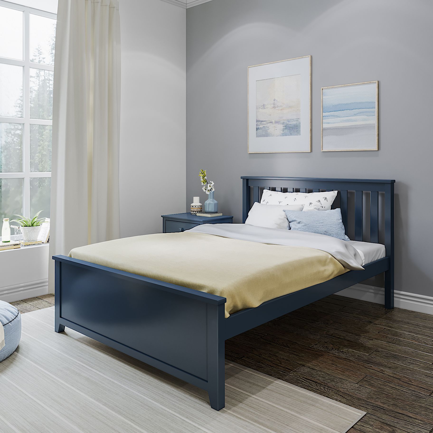 Jackpot Deluxe Dover Full Platform Bed