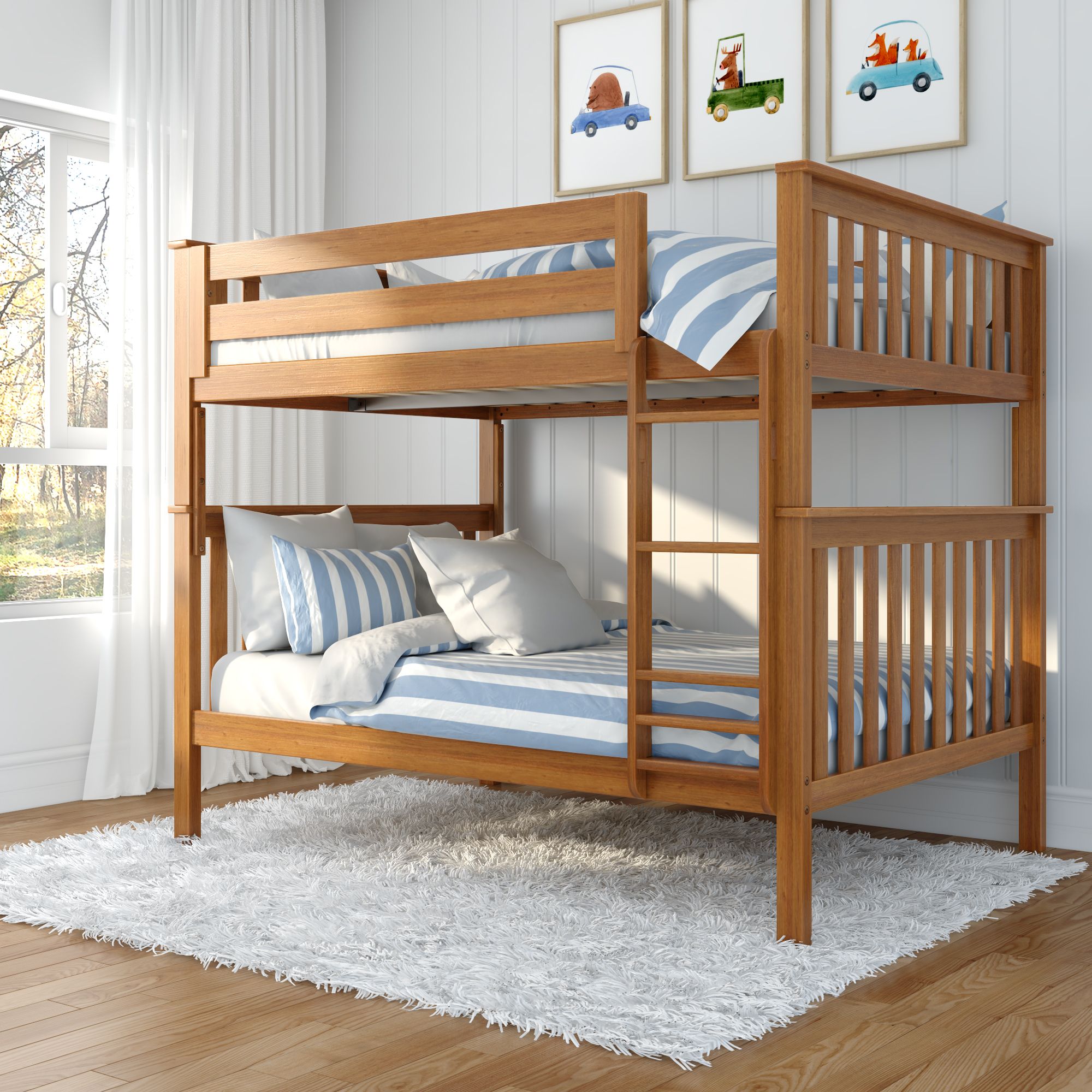 Jackpot Deluxe Cambridge Full over Full Bunk Bed