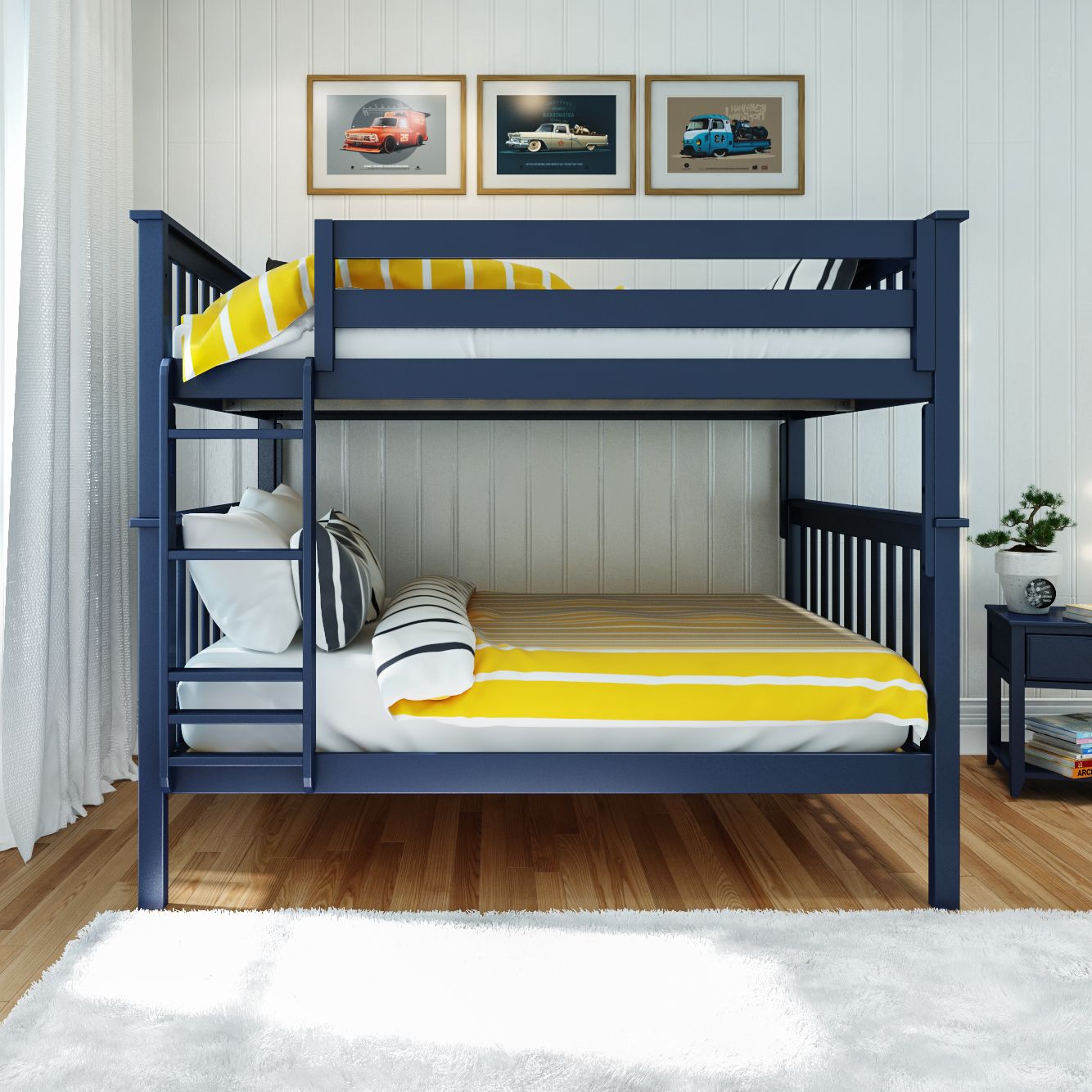 Jackpot Deluxe Cambridge Full over Full Bunk Bed