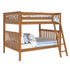 Jackpot Deluxe Cambridge 1 Full over Full Bunk with Angle Ladder