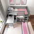 Jackpot Deluxe Windsor 3 Twin-Size Storage Loft Bed with Two Dressers and Desk