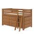 Jackpot Deluxe Windsor 1 Twin-Size Storage Loft Bed with Two Dressers