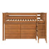 Jackpot Deluxe Windsor 1 Twin-Size Storage Loft Bed with Two Dressers