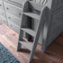 Jackpot Deluxe Windsor 1 Twin-Size Storage Loft Bed with Two Dressers