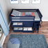 Jackpot Deluxe Windsor 1 Twin-Size Storage Loft Bed with Two Dressers