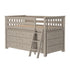 Jackpot Deluxe Windsor 1 Twin-Size Storage Loft Bed with Two Dressers