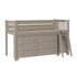 Jackpot Deluxe Windsor 1 Twin-Size Storage Loft Bed with Two Dressers