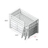 Jackpot Deluxe Windsor 1 Twin-Size Storage Loft Bed with Two Dressers