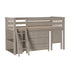 Jackpot Deluxe Windsor 2 Twin-Size Storage Loft Bed with Dresser, Bookcase and Desk