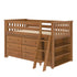Jackpot Deluxe Windsor Twin-Size Storage Loft Bed with Dresser and Bookcase