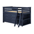Jackpot Deluxe Windsor Twin-Size Storage Loft Bed with Dresser and Bookcase