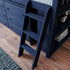 Jackpot Deluxe Windsor Twin-Size Storage Loft Bed with Dresser and Bookcase