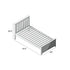 Jackpot Deluxe Dublin Platform Bed With Trundle, Twin