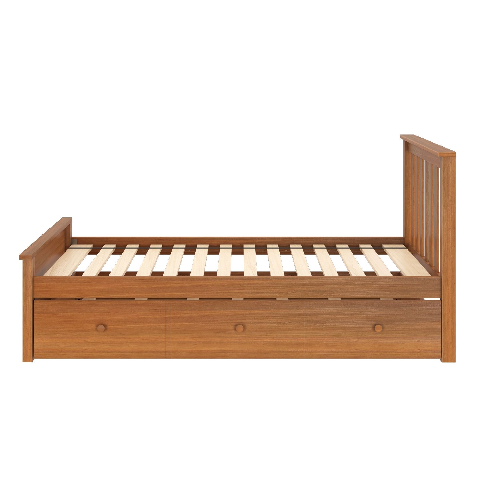 Jackpot Deluxe Dublin Platform Bed With Trundle, Twin
