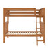 Jackpot Deluxe Bristol 1 Twin over Twin Bunk with Angle Ladder