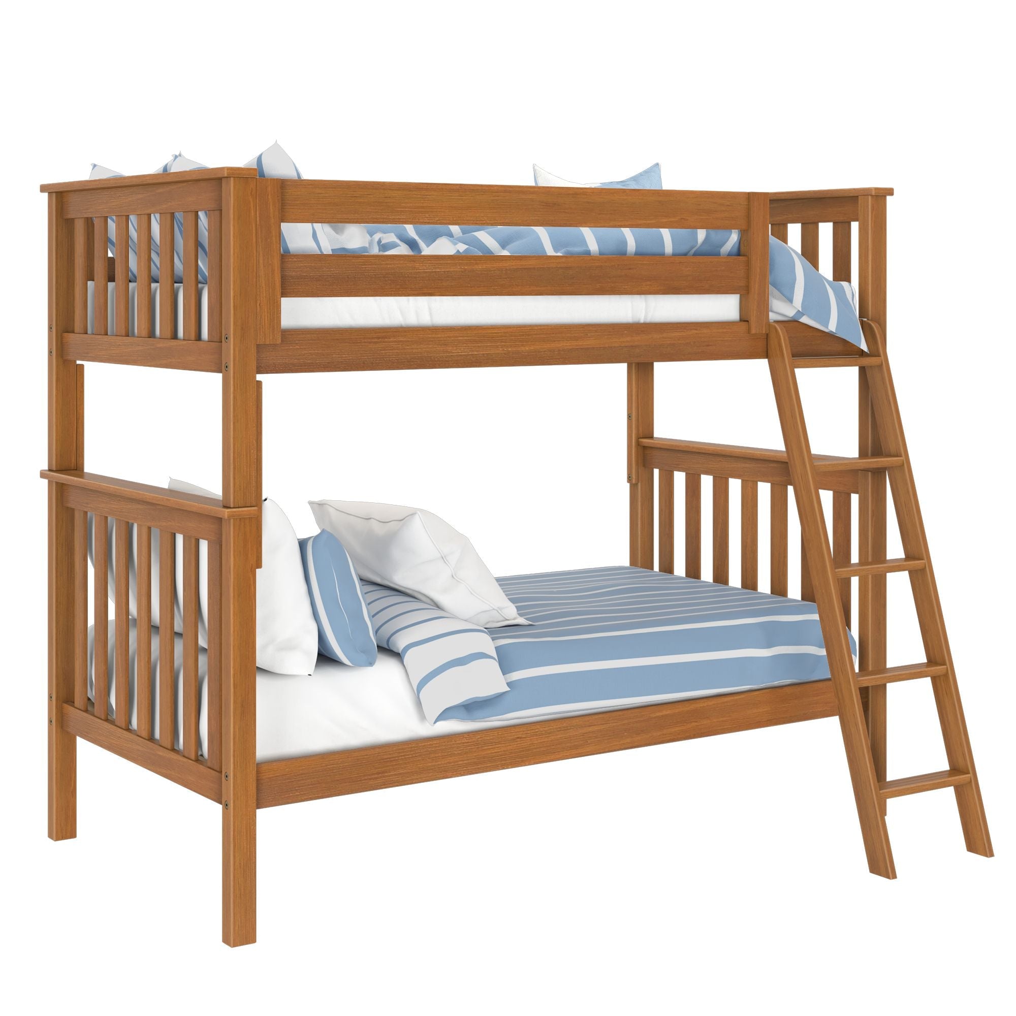 Jackpot Deluxe Bristol 1 Twin over Twin Bunk with Angle Ladder