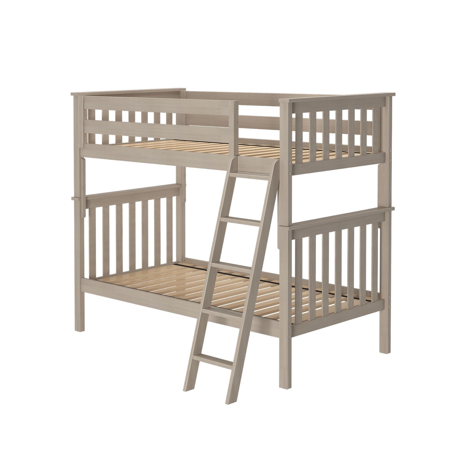 Jackpot Deluxe Bristol 1 Twin over Twin Bunk with Angle Ladder