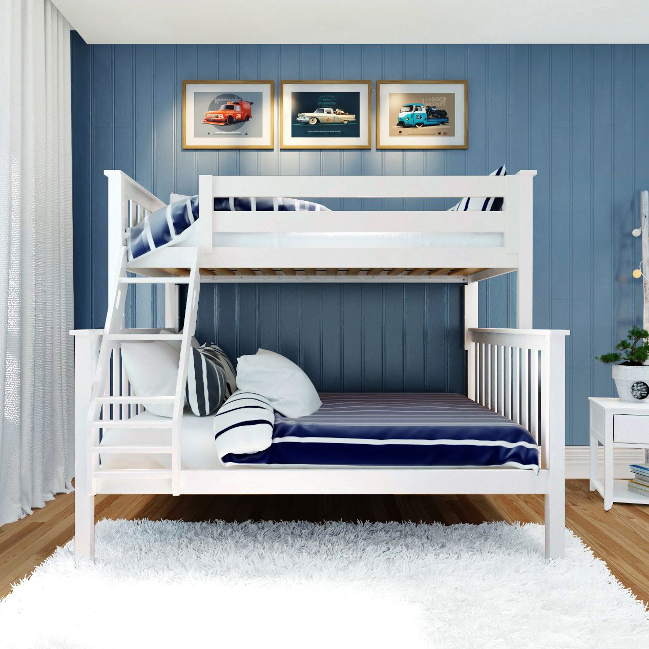 Jackpot Deluxe Kent Twin over Full Bunk Bed