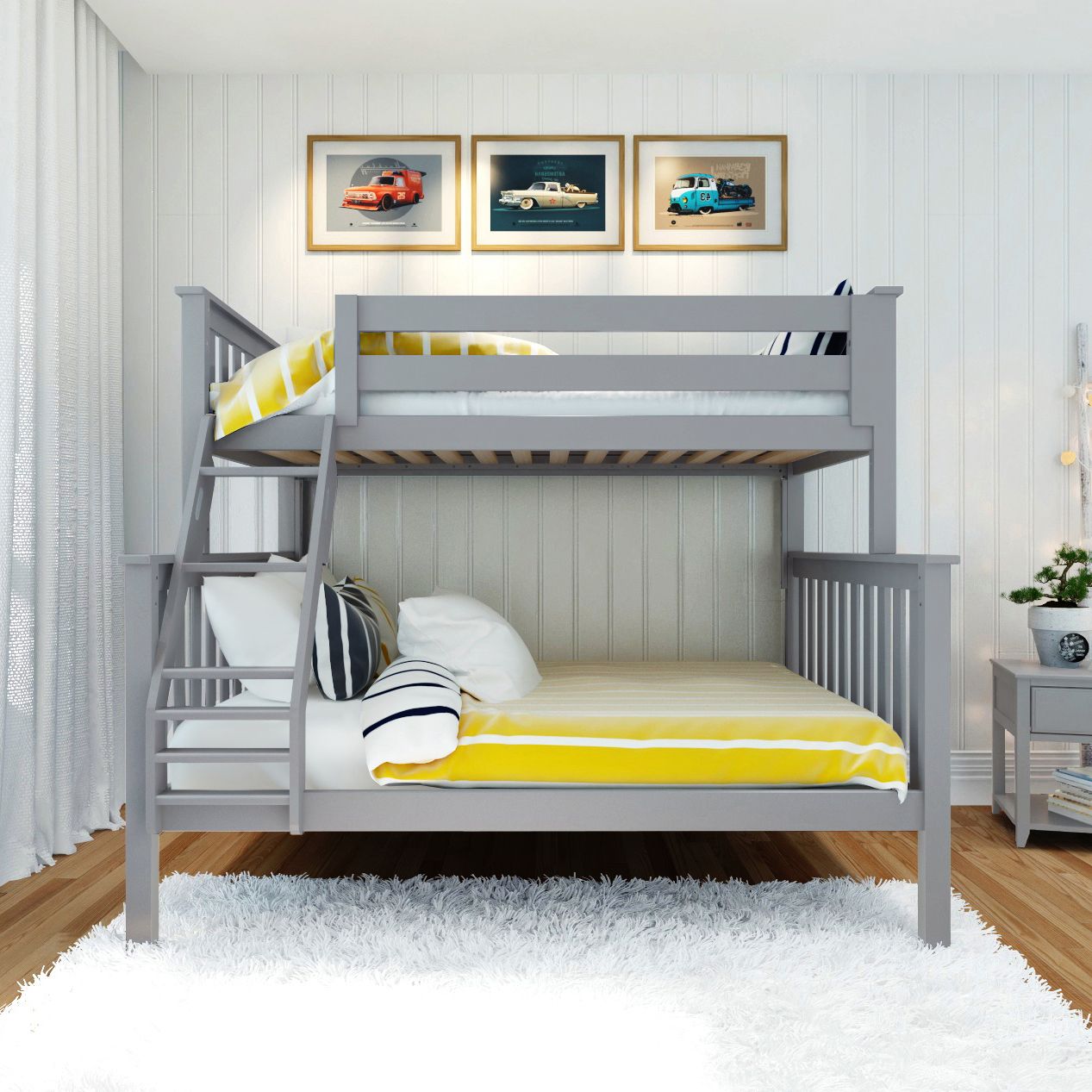 Jackpot Deluxe Kent Twin over Full Bunk Bed