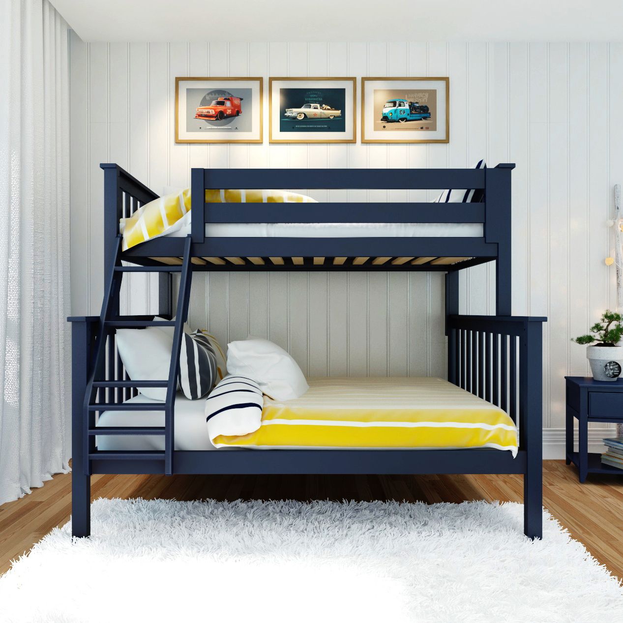 Jackpot Deluxe Kent Twin over Full Bunk Bed