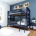 Jackpot Deluxe Bristol 1 Twin over Twin Bunk with Angle Ladder