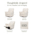 Monogram by Namesake Monroe Power Recliner & Swivel Glider