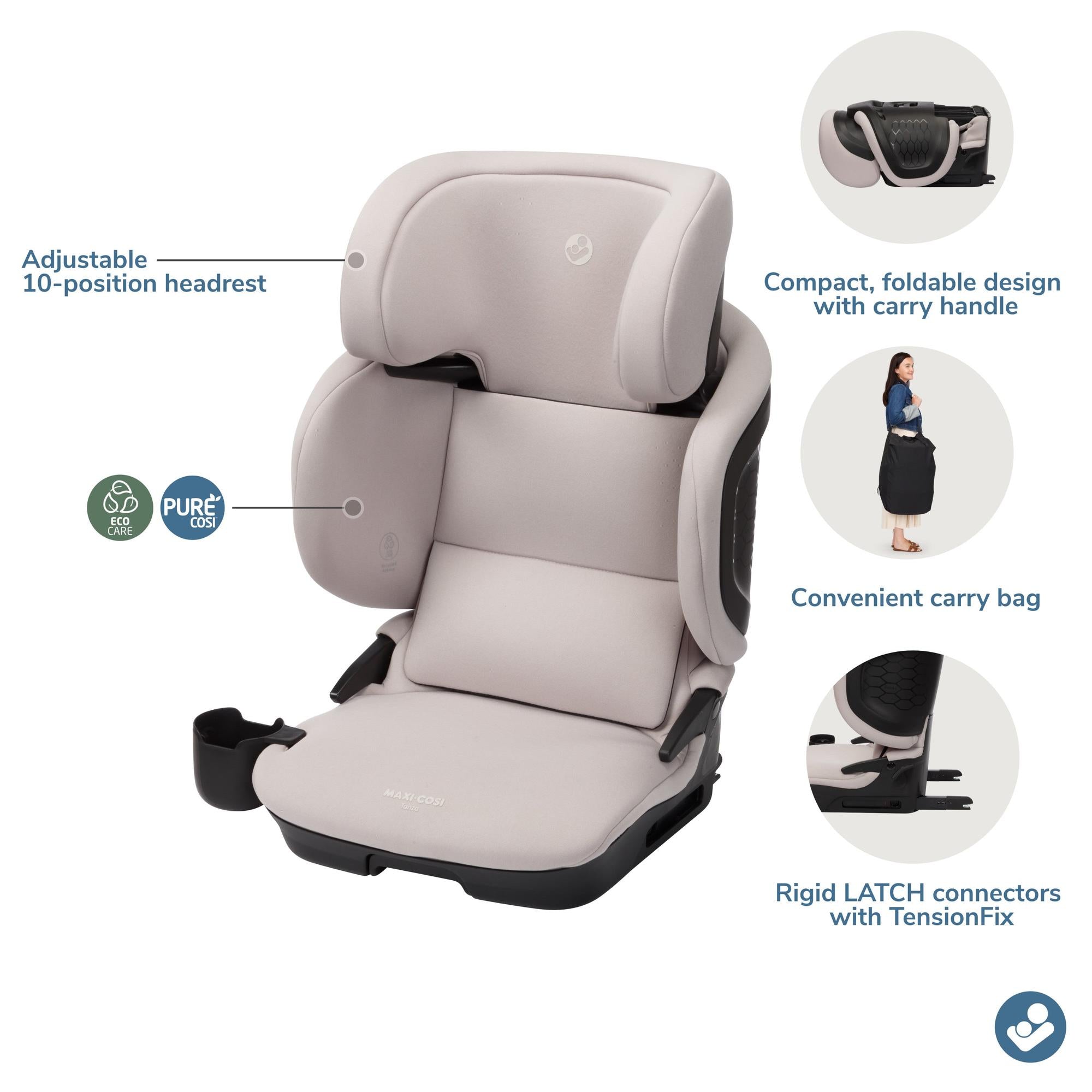 Maxi-Cosi Tanza Belt-Positioning Booster Car Seat – Lakeland Baby and Teen Furniture