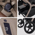 Silver Cross Breez Compact Stroller + Folding Bassinet Bundle