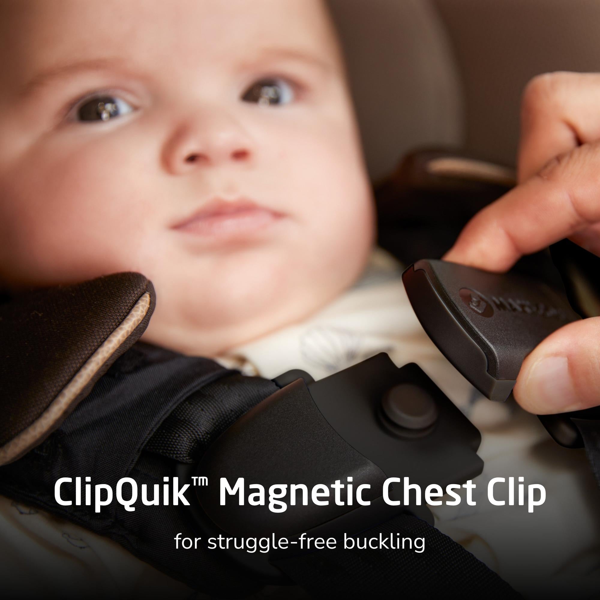 maxi cosi magnetic chest clip Maxi-Cosi Andi 360 Rotating All-in-One Convertible Car Seat Caspian Caviar