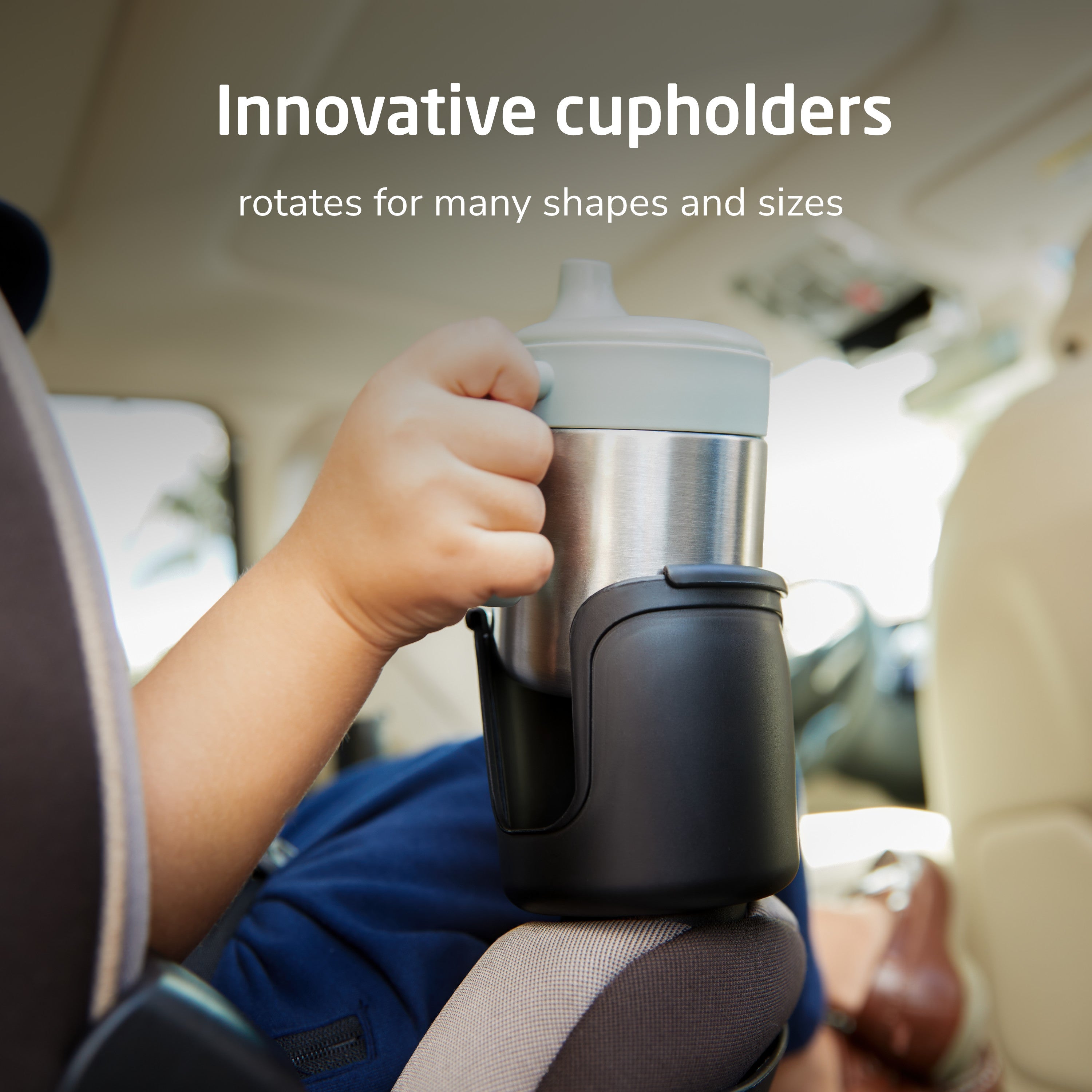 cup holder maxi cosi Maxi-Cosi Andi 360 Rotating All-in-One Convertible Car Seat Caspian Caviar