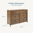 Maxi-Cosi Nursery Quiet Luxury 7-Drawer Dresser