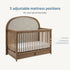 Maxi-Cosi Nursery Quiet Luxury 6-in-1 Convertible Crib with Toddler Bed/Daybed Conversion Kit