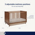Maxi-Cosi Nursery Everheart 4-in-1 Convertible Crib with Toddler Bed/Daybed Conversion Kit